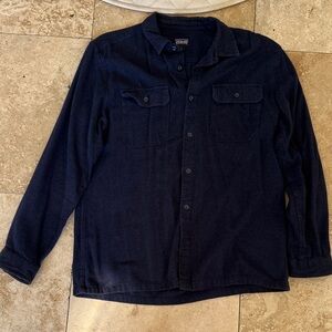 Patagonia Men's Dark Blue Shirt Jacket